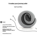 Memory foam U-shaped travel neck pillow