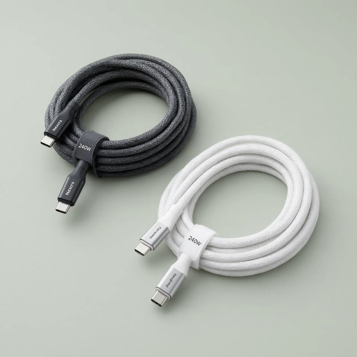 FlexBraid 240W USB-C Cable (2-pack)